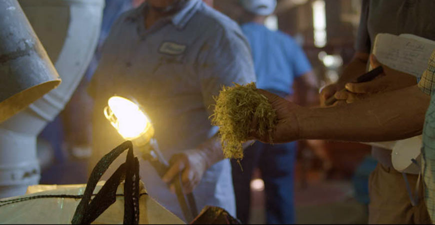 A recent demonstration of how biochar is created