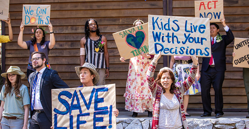 The annual Shakespeare in Yosemite production is just one avenue for environmental humanities students to get involved.